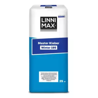 Linnimax 195 Master Kleber Winter Клеевой состав для монтажа теплоизоляционных плит для внутренних и наружных работ