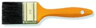 Color Expert 81344002 / Колор Эксперт кисть флейцевая, черная щетина, пластиковая лаковая ручка