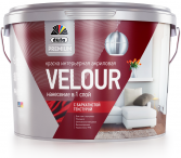 Dufa Premium Velour Краска интерьерная акриловая с бархатистой текстурой для внутренних работ