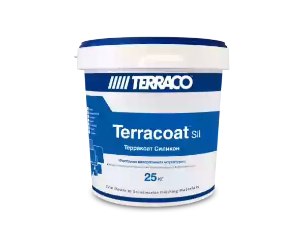 Terraco Terracoat Sahara Silicone Штукатурка фасадная декоративная на силиконовой основе, с эффектом "Шуба зернистая"