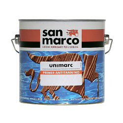 San Marco Unimarc Primer Antitannino Грунт изолирующий для дерева на водной основе для внутренних и наружных работ
