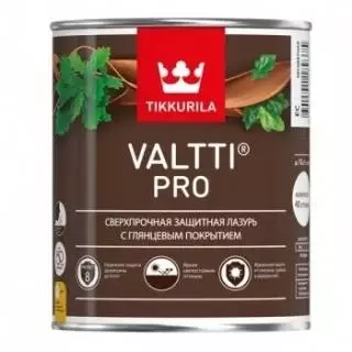 Tikkurila / Tikkivala Valtti Pro Лазурь защитная сверхпрочная, глянцевая