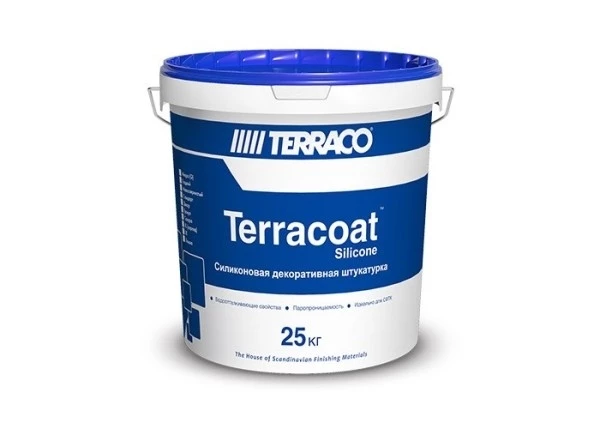 Terraco Terracoat Silicone Fine Декоративное покрытие на силиконовой основе с текстурой типа "Шагрень"