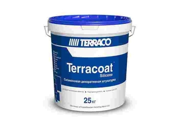 Terraco Terracoat Silicone Fine Декоративное покрытие на силиконовой основе с текстурой типа "Шагрень"