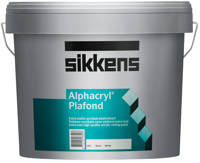 Sikkens Alphacryl Plafond / Сиккенс Альфакрил Плафонд краска для стен и потолков глубокоматовая