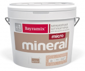 Bayramix Micro Mineral Мраморная штукатурка с мелкой фракцией