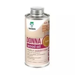 Teknos Donna / Текнос Донна масло для деревянной мебели и дерева