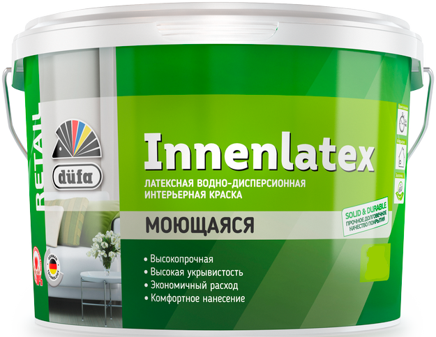 Dufa Innenlatex Краска латексная водно-дисперсионная для стен и потолков