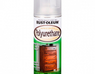 Rust-Oleum Specialty Polyurethane Spray Лак уретано-алкидный защитный для дерева и металла для внутренних работ