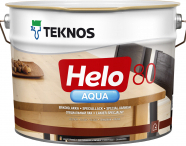 Teknos Helo Aqua 80 / Текнос Хело Аква лак паркетный водоразбавляемый, глянцевый