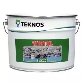 Teknos Wintol / Текнос Винтол краска масляно-алкидная для деревянных поверхностей на открытых площадках