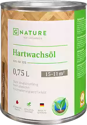 GNature Hartwachsöl Масло с твёрдым воском для внутренних работ