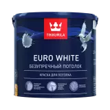 Tikkurila Euro White Безупречный потолок краска для потолка
