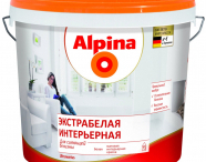 Alpina Ultraweiss Экстрабелая Интерьерная матовая краска для стен и потолков для внутренних работ