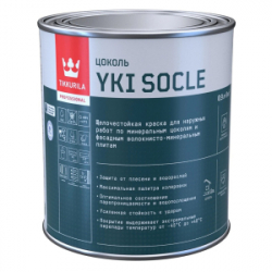 Tikkurila Yki Socle Краска щелочестойкая для цоколя и минеральных фасадов для наружных работ