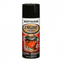 Rust-Oleum Engine Enamel Эмаль термостойкая до 260°С глянцевая для внутренних и наружных работ, спрей