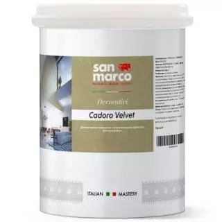 San Marco Cadoro Velvet Покрытие декоративное с вельветовым эффектом для внутренних работ