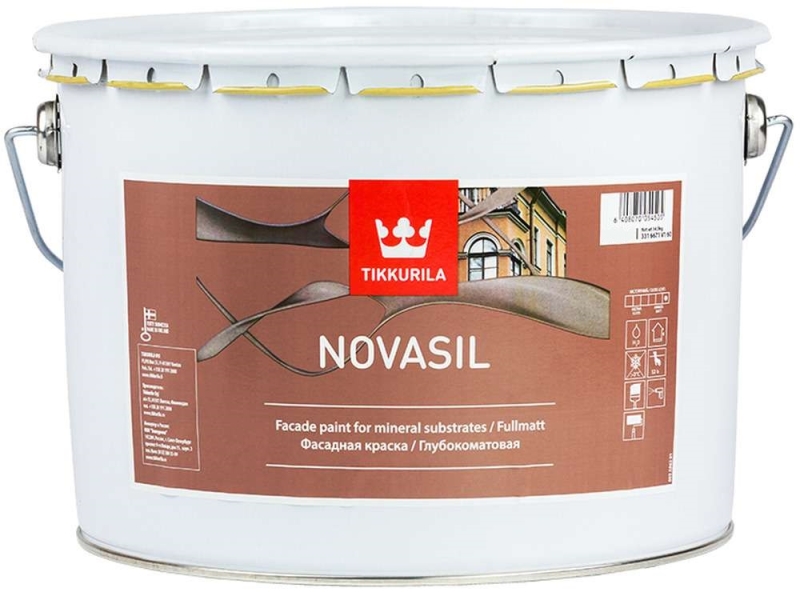 Tikkurila Novasil Силиконовая фасадная краска