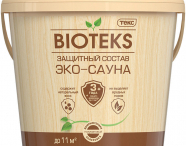 Текс Bioteks Эко-Сауна / Биотекс защитный состав с воском для бани и сауны
