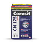 Ceresit CN 175 Super универсальная самовыравнивающаяся смесь с армирующими микроволокнами (от 3 до 60 мм)
