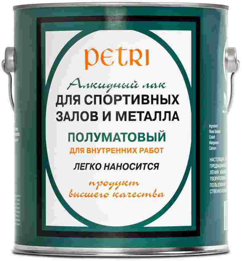 Petri Spar Gym / Петри Спар Гум лак для спортзалов полуматовый