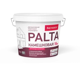 Bayramix Palta Штукатурка декоративная камешковая для фасадных и интерьерных работ