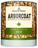 Benjamin Moore Arborcoat 640 Solid Deck and Siding Stain / Бенжамин Моор Арборкоат пропитка для дерева на водной основе