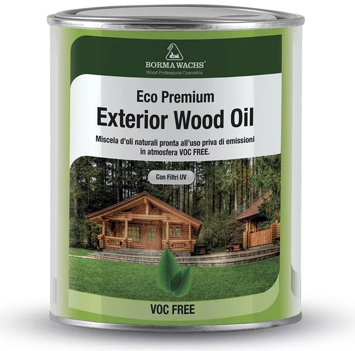 Borma Wachs Eco Premium Exterior Wood Oil Масло для наружных работ по дереву