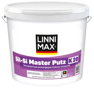 Linnimax Sil-Si Master Putz Штукатурка декоративная силикатно-силиконовая для наружных и внутренних работ