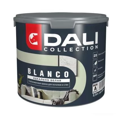 Dali Collection Blanco Краска интерьерная глубокоматовая