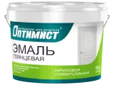 Оптимист Е 306 эмаль глянцевая супербелая для наружных и внутренних работ