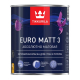 Tikkurila Euro Matt 3 Латексная краска глубоко матовая для стен и потолков