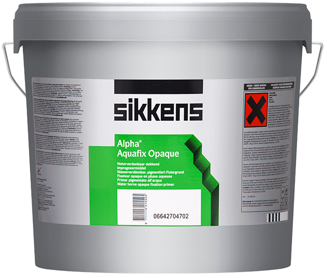 Sikkens Alpha Aquafix Opaque / Сиккенс Альфа Аквафикс Опакью пигментированный грунт