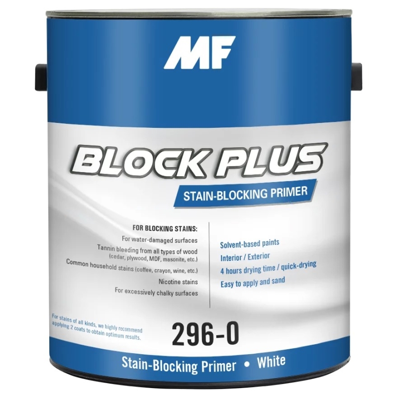 MF Paints Block Plus 296 алкидный блокирующий грунт для внутренних и наружных работ