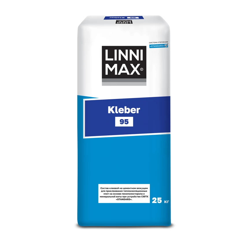 Linnimax 95 Kleber Минеральный клеевой состав на цементном вяжущем для наружных работ
