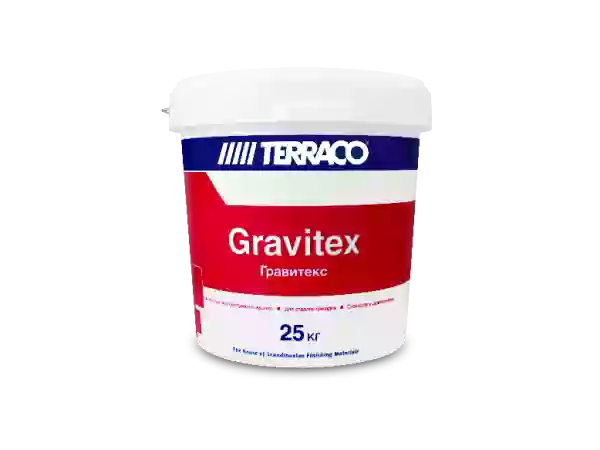 Terraco Gravitex Sahara Штукатурка фасадная декоративная акриловая, с эффектом "Шуба зернистая"