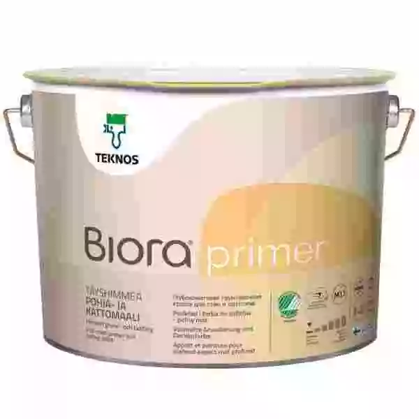 Teknos Biora Primer / Текнос Биора Праймер Краска глубокоматовая для стен и потолков