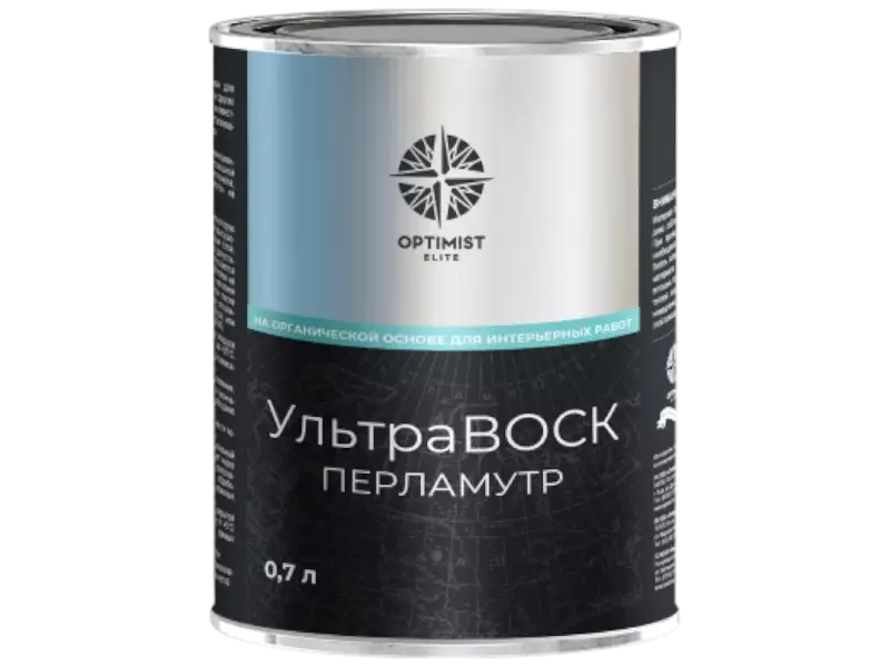 Optimist Elite D 749 / Оптимист Элит Ультра - воск защитное декоративное финишное покрытие, перламутр