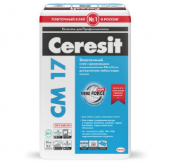 Ceresit СМ 17 Super Flex высокоэластичный клей для керамогранита и камня