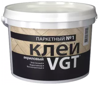 VGT Клей акриловый паркетный №1 для паркета, линолеума, ковролина