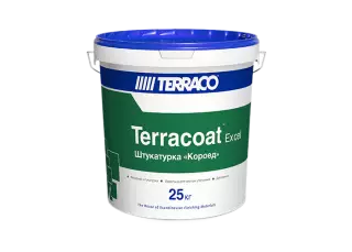 Terraco Terracoat XL Штукатурка фасадная декоративная акриловая, с эффектом "Короед"