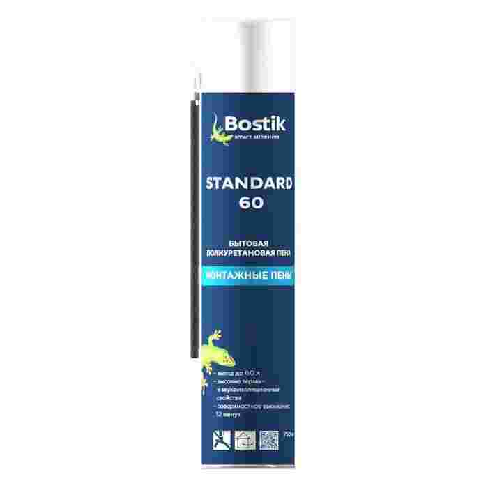 Bostik Standart 60 пена монтажная бытовая, летняя