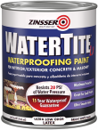 Zinsser Watertite-LX Mold & Mildew-Proof Waterproofing Paint Краска гидроизоляционная противогрибковая самогрунтующаяся латексная на водной основе