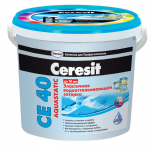 Ceresit CE 40 Aquastatic Эластичная водоотталкивающая затирка
для швов до 10 мм