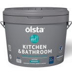 Olsta Kitchen&Bathroom Краска ультрастойкая водно-дисперсионная для кухонь и ванных