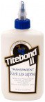 Titebond II Transparent Premium Wood Glue / Титебонд клей ПВА однокомпонентный для дерева для наружных работ