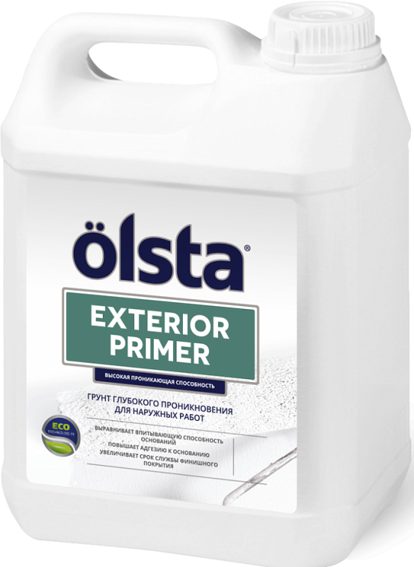 Olsta Exterior Primer Грунт глубокого проникновения для наружных работ