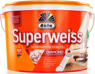 Dufa Superweiss RD4 Краска акриловая ослепительно белая для потолков и стен