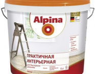 Alpina Renova Практичная Интерьерная Краска для стен и потолков для внутренних работ