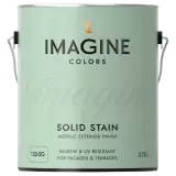 Imagine Colors 135 Solid Stain Mildew & Resistant Покрытие на основе акриловой смолы для дерева для внутренних и наружных работ